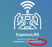 Der Empfänger wird mit einer ISM Firmware geliefert.